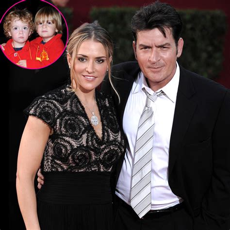 Charlie Sheen And Brooke Muellers Rare Photos Of Twin Sons Bob And Max