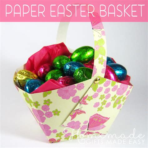 Paper Easter Basket to Make