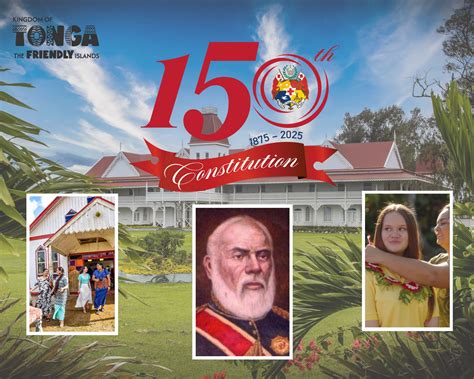 150th Anniversary of the Constitution of the Kingdom of Tonga (1875