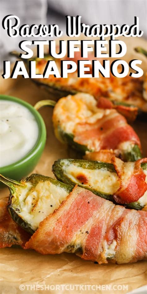 Bacon Wrapped Stuffed Jalapenos - Recipe Chronicle