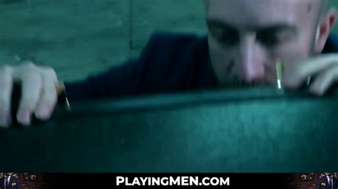 Businessman Dani Rivera Blindfolded Sucked Dildo And Fucked