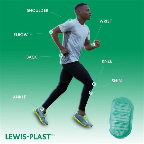 Lewis Plast Premium Hot Cold Reusable Gel Pack Compress Wrap With Sleeve Ice Heat Packs For