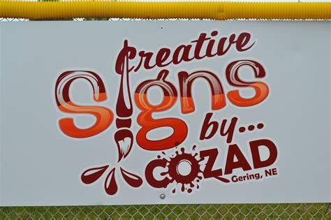 Creative Signs By Cozad Gering Ne