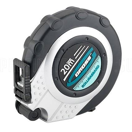 Рулетка геодезическая 20 м х 13 мм металлическая лента, нейлон Gross ...