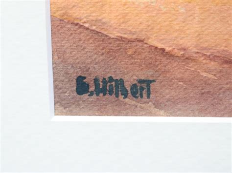 Lot B HILBERT WATERCOLOUR NUDE LADY RECLINING SIGNED LOWER RIGHT APPROX 31 5CM X 23 5CM