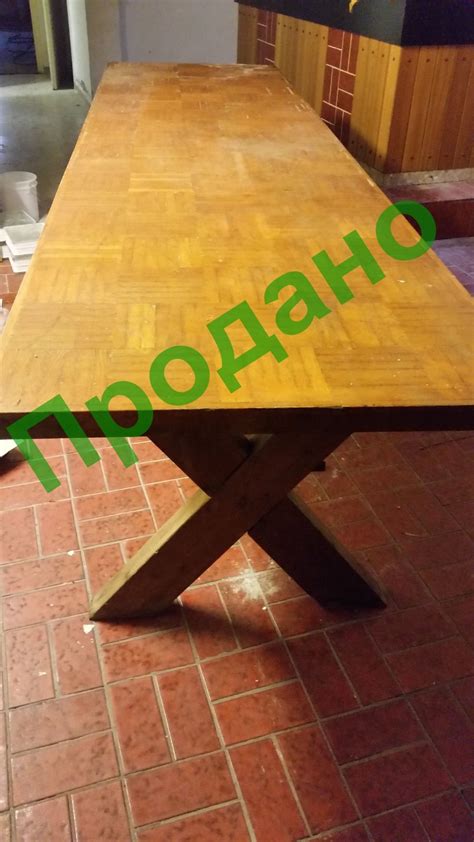 Стіл обідній, великий - Магазин bumebel.com - Меблі з Європи у Луцьку