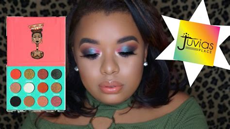 Juvia S Place The Saharan Palette Review Eyeshadow Tutorial Youtube