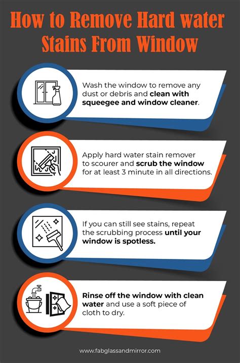 how to get off hard water stains on glass 3