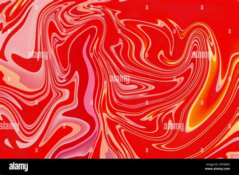 An Artistic Fusion Of Warmth And Graphic Design Abstract Modern Swirl