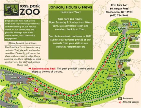 Ross Park Zoo Map (2024 - 2022) - All Maps
