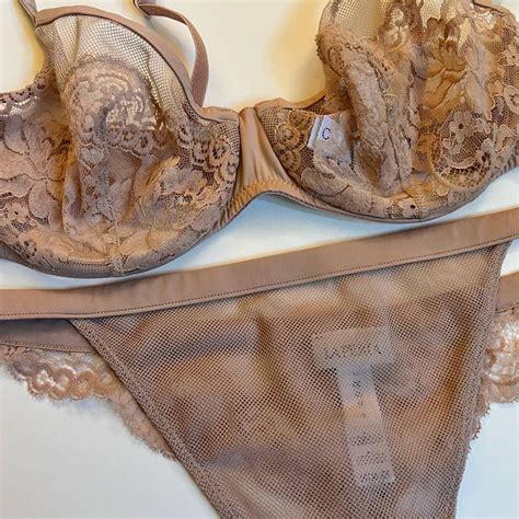 B R A N D La Perla D E T A I L S Nude And Sheer Depop