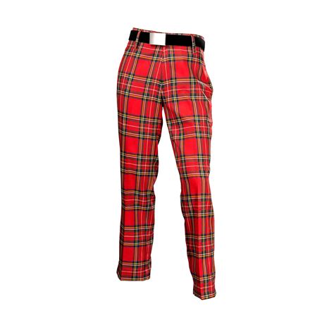 New Scottish Premium Polyviscose Tartan Trews Royal Stewart Range