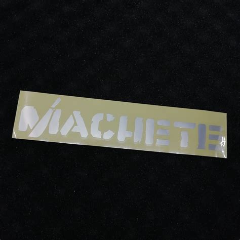 Наклейка machete (66 фото)