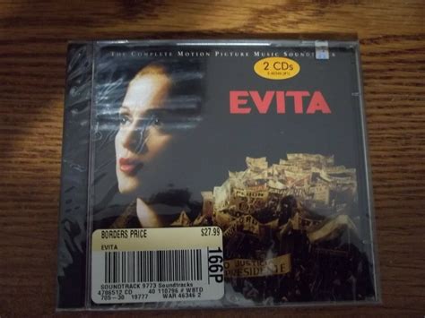 1996 Nos Evita Complete Motion Picture Music Soundtrack 2 Cd Set