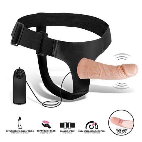 Eleto Arn S Con Dildo Hueco Desmontable Vibraci N Y Control Remoto