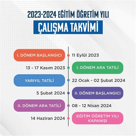 2023 2024 Meb Çalışma İş Günü Takvimi Türk Dili Ve Edebiyatı