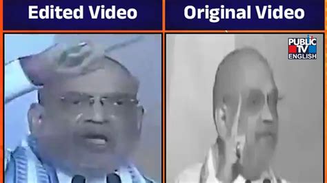 Case Registered After Amit Shahs Doctored Video On Reservation Goes