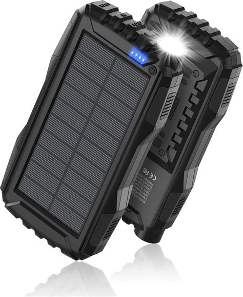 Power Bank Solar Charger 42800mAh Portable Charger Solar Power Bank