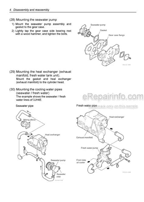 Buy And Download Yanmar 3jh4e 4jh4e 4jh4 Te 4jh4 Hte Service Manual