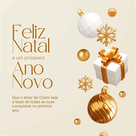 Feliz Natal E Prospero Ano Novo