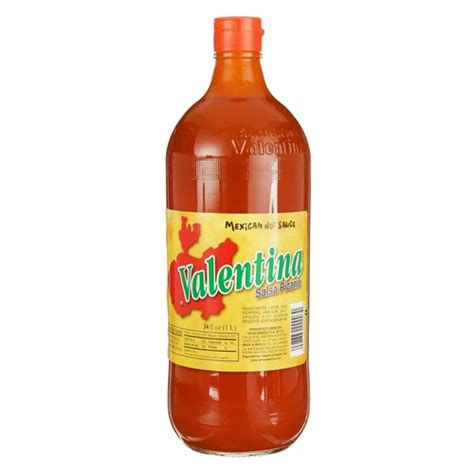 Valentina Mexican Hot Sauce 34 Fl Oz Bottle EBay