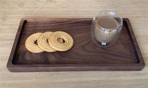 Handmade Black Walnut Serving Trays Solid Wood Handcrafted Etsy