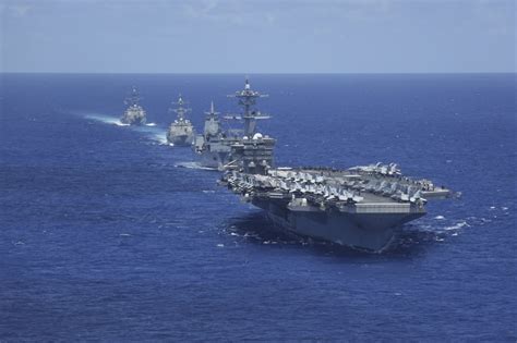 U S Navy On Twitter Usnavy Photos Of The Day Cvn 72 Leads Usnavy