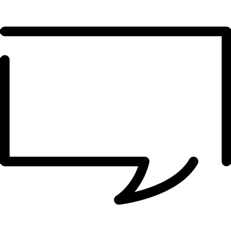 Square Bubble Vector Svg Icon Svg Repo