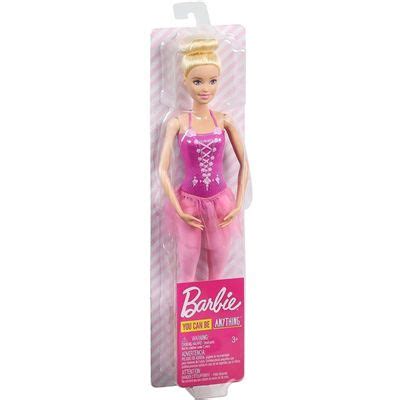 Boneca Barbie Bailarina Loira Gjl Mattel Real Brinquedos