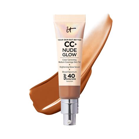 Snapklik It Cosmetics Cc Nude Glow Lightweight Foundation Glow Serum