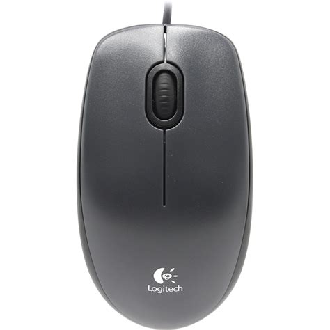 Мышь проводная Logitech M90, USB, серый и черный, (910-001794)