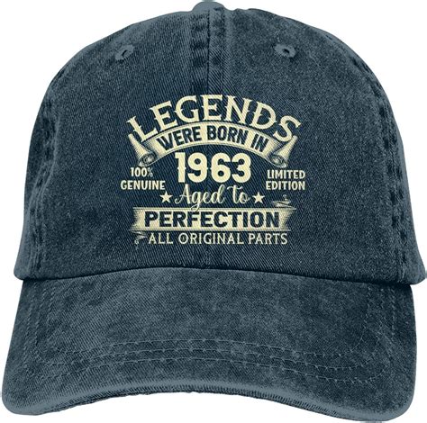 Baseballkappe Vintage Legends Geboren Jahre Alt