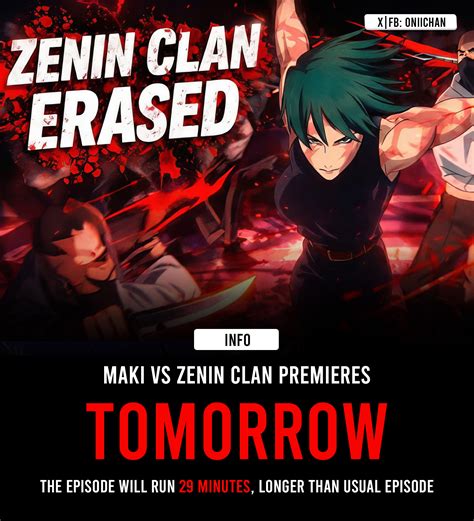 Onii-Chan - The ‘Maki vs. Zenin Clan’ episode premieres... | Facebook
