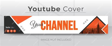 Youtube Channel Banner Outline Clipart