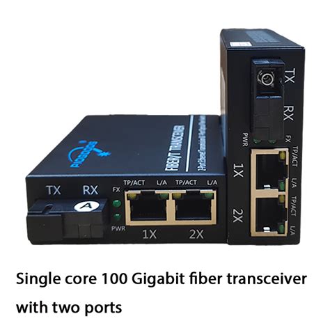 100M Simplex Wdm 1310Nm,20Km 10/100M 2 Ports Ethernet Fiber Optical ...