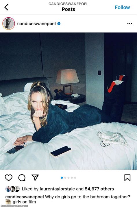 Candice Swanepoel Sends Temperatures Soaring In A Purple String Bikini During Beach Day In Miami