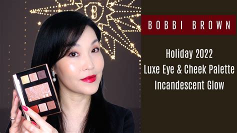 Bobbi Brown Holiday 2022 Luxe Eye Cheek Palette Incandescent Glow