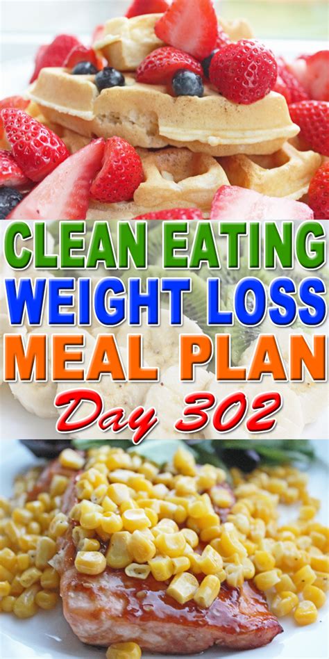 CLEAN EATING WEIGHT LOSS MEAL PLAN 302 | Clean Eating Meal Plan | Easy