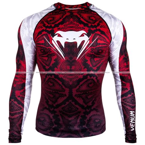 Купить Рашгард Venum Amazonia 5 Rashguard Long Sleeves Red XL, цена ...