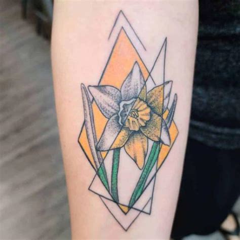 50 Daffodil Tattoo Ideas With Meaning Nenuno Creative