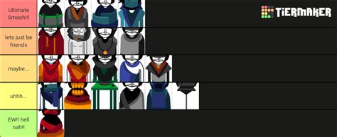 Incredibox smash or pass (Steel factory edition) Tier List (Community Rankings) - TierMaker