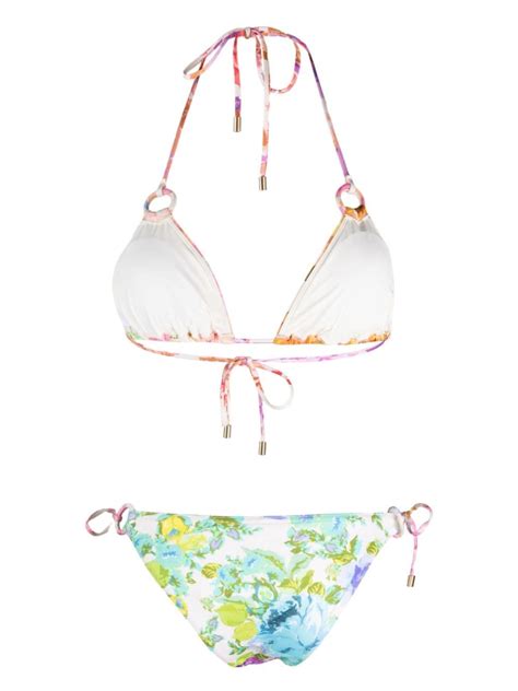 ZIMMERMANN Printed Triangle Bikini Zimmermann