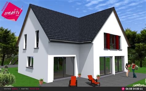 nos maisons avec garage attenant de  de  en alsace nadine