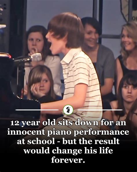 The Music - What he did that day was absolutely incredible for a 12