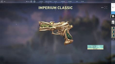 Imperium Classic Skin Preview Valorant Closed Beta Youtube