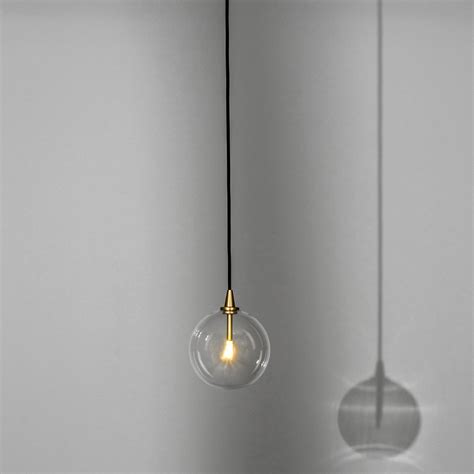 Schwung Glass Globe Pendant Darklight Design Lighting Design And Supply
