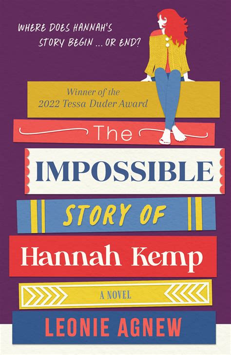 The Impossible Story of Hannah Kemp - Leonie Agnew's new award-winning