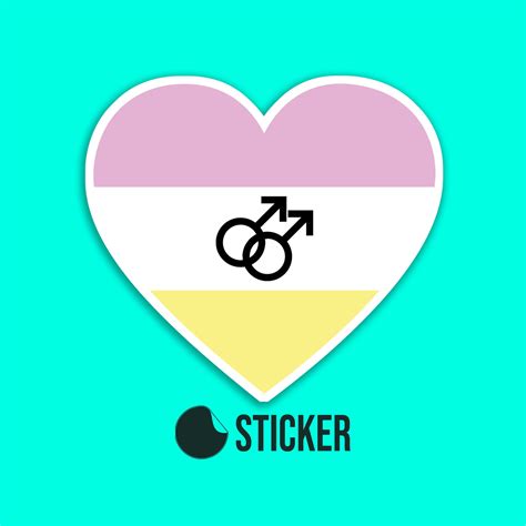 Twink Heart Pride Flag Sticker Die Cut Vinyl Waterproof | Etsy