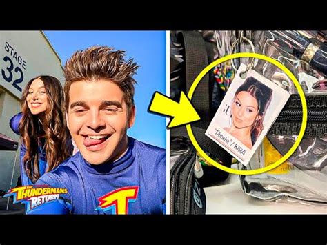 THE THUNDERMANS RETURN Behind The Scenes Secrets - YouTube