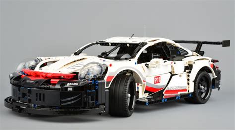 Обзор Лего 42096 Porsche 911 RSR | Пикабу